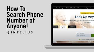 How to Search Phone Number of Anyone on Intelius [easy]