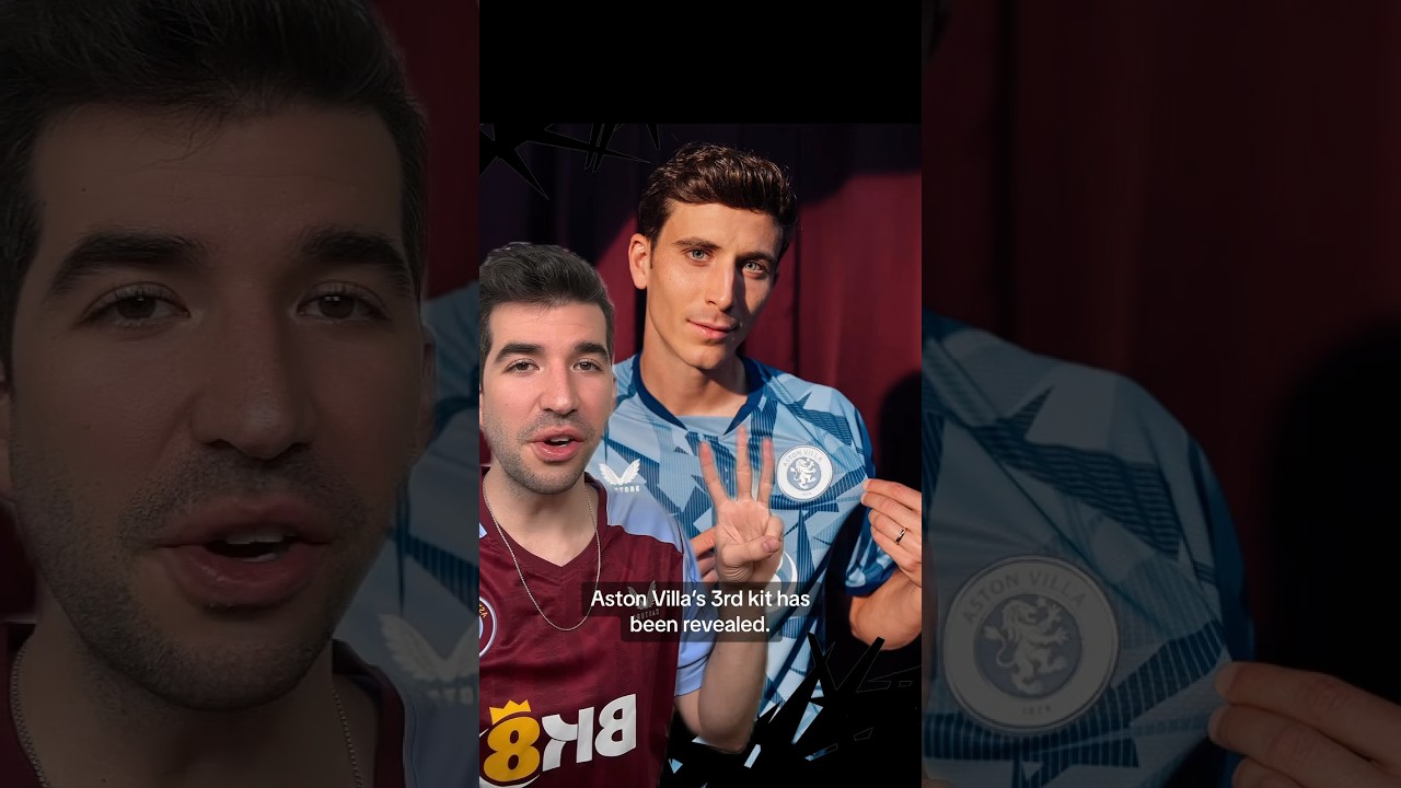 Aston Villa 2023/24 Third Kit Revealed By Castore 👕👀