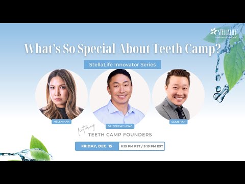 Dr. Jeremy Ueno, Sean Han and Helen Han - StellaLife Innovator Series