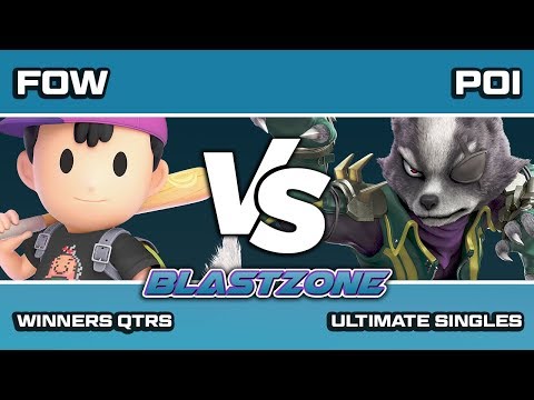 PSG Blastzone: Poi (Wolf) vs FOW (Ness) - Winners Qtrs