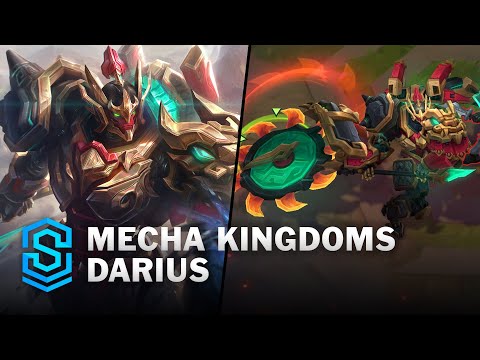 Mecha Kingdoms Darius Skin Spotlight - Pre-Release - PBE Preview - League of Legends