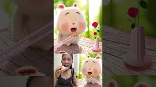 Bunny Cute And Me April 👉🐰👈 Part 323 #rabbit #giangpi #viral