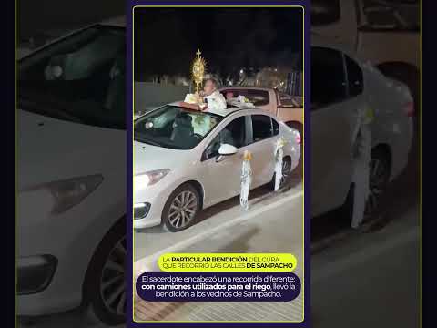 💦🙏 Una imagen que llamó la atención en Sampacho