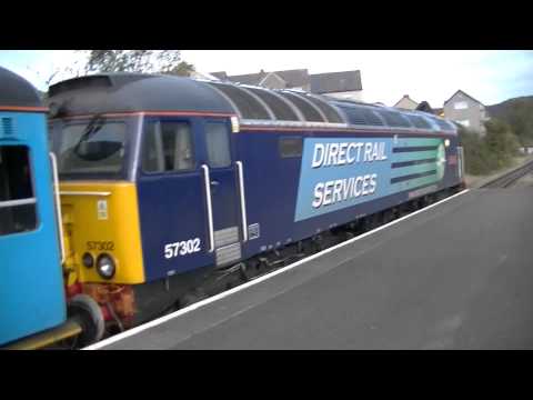 The Welsh Warrior farewell WB64 pretendolino charter with 57302,37419,37682,82126 and 90034 25/10/14