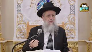 הרב דוד יוסף – אכילת בשר בשבת של השבעה | צער ובכי בשבת
