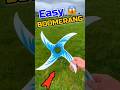 How To Make Best Cardboard Boomerang