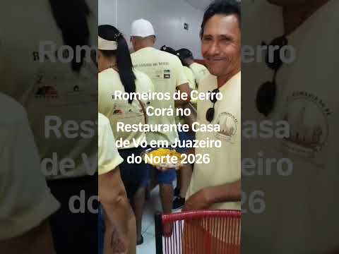 Turma de Cerro Corá RN em Juazeiro 2025.