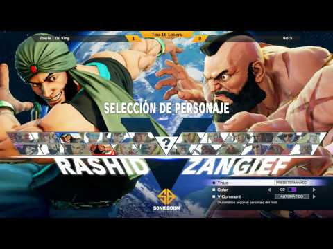 【SFV: Sonic Boom 2017】Zowie | Oil King VS Brick(TOP16)