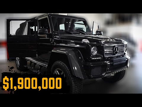 $1,900,000 Mercedes MAYBACH V12 G-Wagon Full Review
