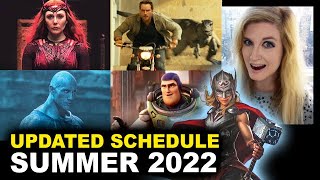 Summer Movies 2022 UPDATED - Doctor Strange 2, Jurassic World Dominion, Black Adam, Lightyear
