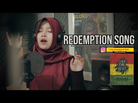 REDEMPTION SONG | FITRI ALFIANA | COVER BEAUTIFUL FEMALE VERSION | BOB MARLEY | LYRICS
