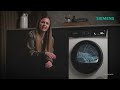 Siemens WQ46H2DXGB iQ500 Heat Pump Tumble Dryer, 9kg, Silver, A+++ Rated