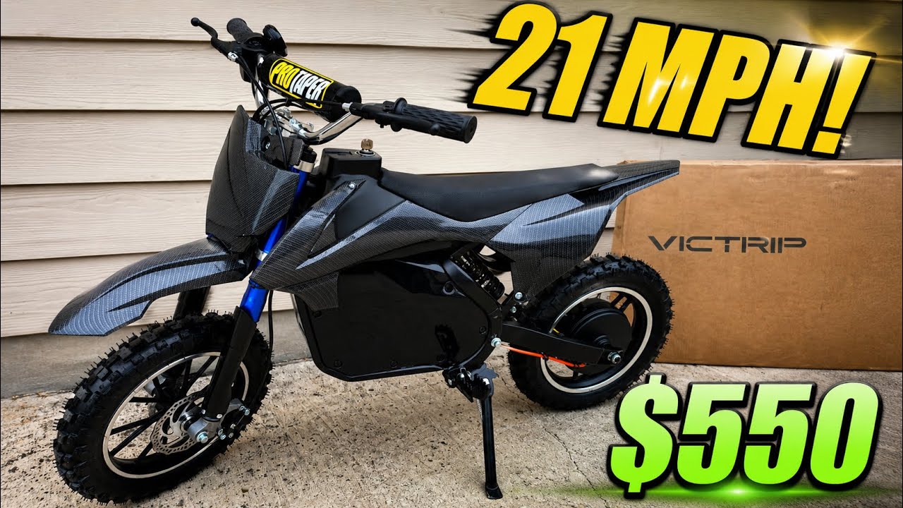 VICTRIP X9 Electric Dirt Bike - Unboxing, Assembly, and First Impressions