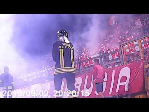 02/09/2018 PERUGIA VS ASCOLI I TIFOSI DELLA CURVA NORD