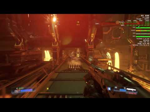Core 2 Extreme QX9770 @ 4,28GHz vs. DOOM (2016) "Vulkan API"