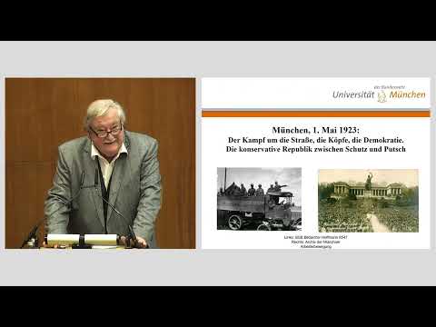 1. Mai 1923 – Der Kampf um die Straße. Vortrag von Prof. Dr. Hermann Rumschöttel | #Krisenjahr1923