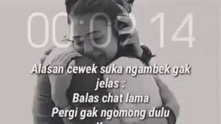 Download lagu Story wa/ig terbaru, KETIKA CEWEK NGAMBEK mp3