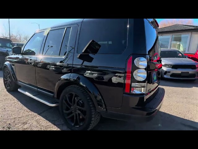 2016 LAND ROVER LR4 SUV V6, SUPERCHARGED, 3.0 LITER HSE SPORT UTILITY 4D