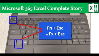 How To Access Excel F Keys on Laptop Computer – Huge List of Function Keys too - 365 MECS 01 Part 2