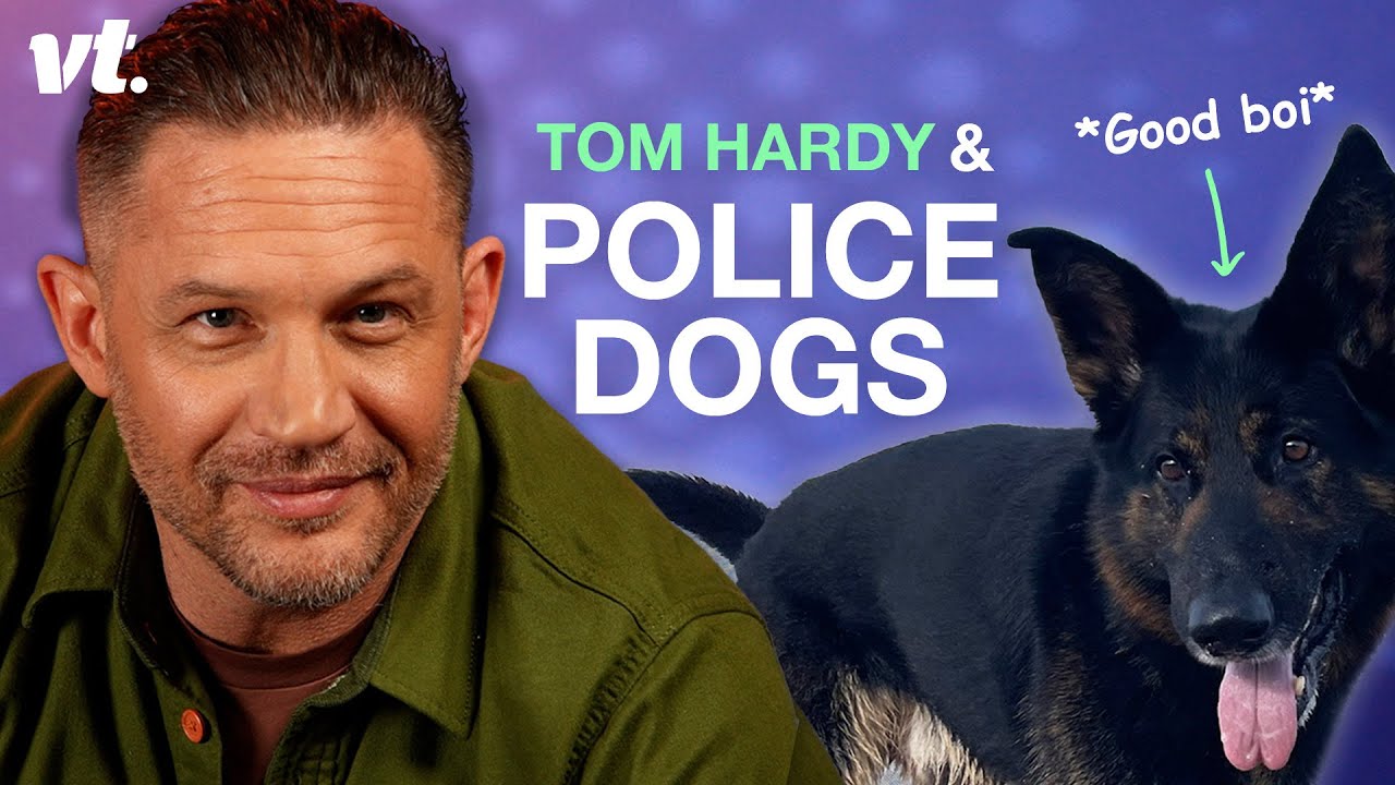 Tom Hardy Meets Retired Police Dogs ❤️ Tom Hardy HAVOC Interview! - YouTube