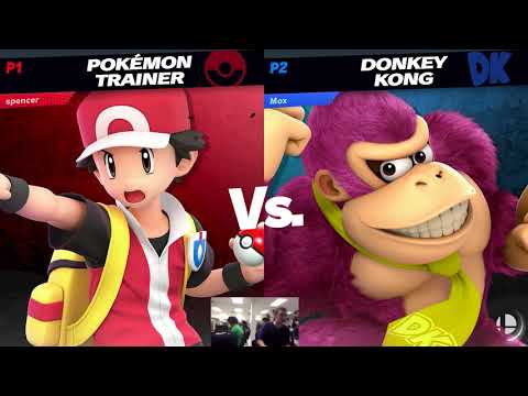 Smash Ultimate - Mox (Donkey Kong) vs Spencer (PKMN Trainer) - Milton Matchups 2019 - Top 12