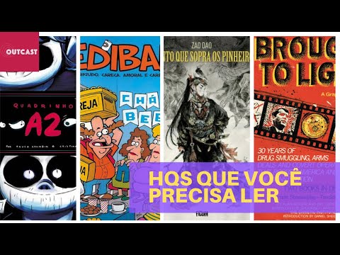 HQs QUE VOC PRECISA LER - Quadrinhos A2, Alan Moore, Edibar e mais