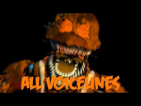 Jack-O-Chica | All Voicelines with Subtitles | Ultimate Custom Night