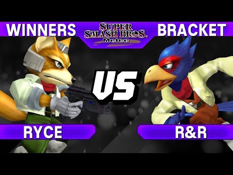 Smash Melee - Ryce (Fox) vs R&R (Falco) - S@LT 144 Winners Bracket