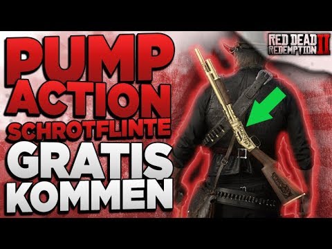Get a free pump-action shotgun - location in Red Dead Redemption 2 (German)