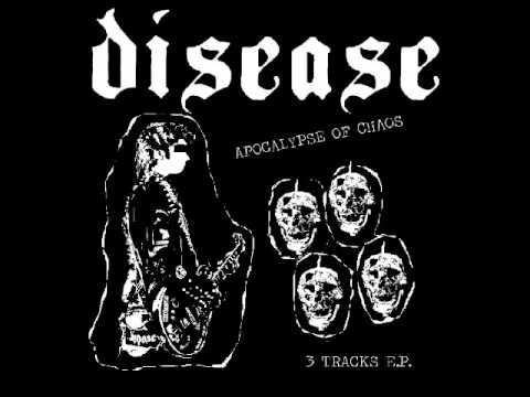 Disease/Warcorpse-Apocalypse of Chaos-Another bombraid split 7''