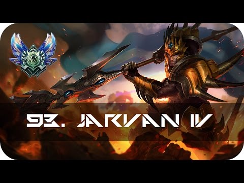 Jarvan IV Tank Jungle vs Kha'Zix Diamond Season 6 s6 - Gameplay Guide League of Legends LoLCG