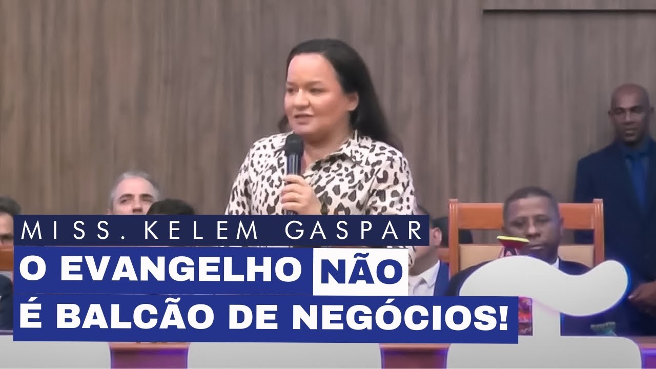 Pregação VI CONGRESSO DE MISSÕES da Assembleia de Deus - Tirirical / MA. (Missionária Kelem Gaspar)