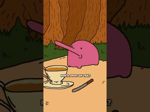 Nigel and Marmalade join their friend Patricia for a cup of tea #animation