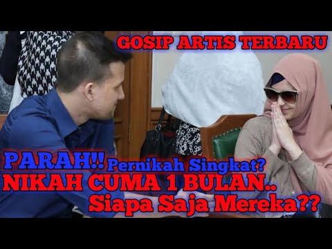 MIRIS !!! | 5 PERNIKAHAN SINGKAT SELEBRITI INDONESIA