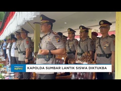 KAPOLDA SUMBAR LANTIK 273 SISWA DI SPN POLDA SUMBAR