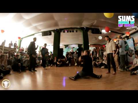 SUMS Battle | 04.05.2014 | Hip-Hop 2x2 | 1/8 |  L'eto & Jamal vs Masha Gracheva & Tanya Mel'nik