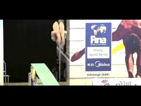 Tom Daley and fellow British divers take home hat-trick of medals from Edinburgh