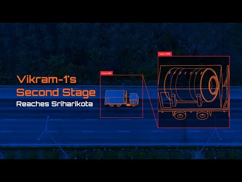 Vikram-1's Second Stage Reaches Sriharikota | Skyroot Aerospace