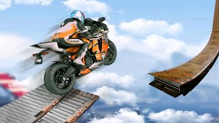 Impossible Motorcycle Stunts Tracks 3D | Android GamePlay - Free Games Download - Bike Game Download