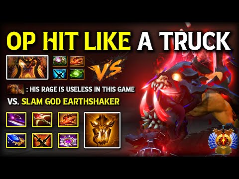 OP HIT LIKE A TRUCK CARRY Lifestealer | 28-Kills With Daedalus + Silver Edge Build Vs. Echo Slam GOD