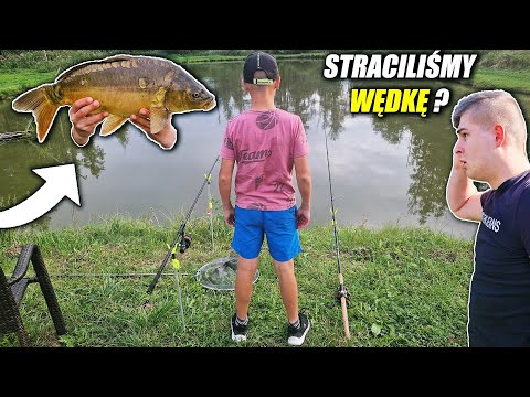 COŚ WIELKIEGO ZERWAŁO CAŁY ZESTAW😱 CO Z WĘDKĄ❓ MŁODY MA PECHA ...😂