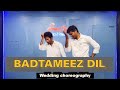 Badtameez Dil Easy Dance Wedding Choreography I Jay Dance Indore City