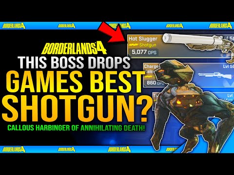 This Boss Drops BEST SHOTGUN In Borderlands 4 - Callous Harbinger Of Annihilating Death Boss Guide