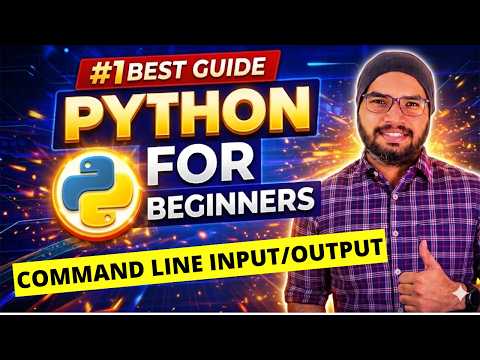 17 Command Line Input Output In Python Python Tutorials For Beginners