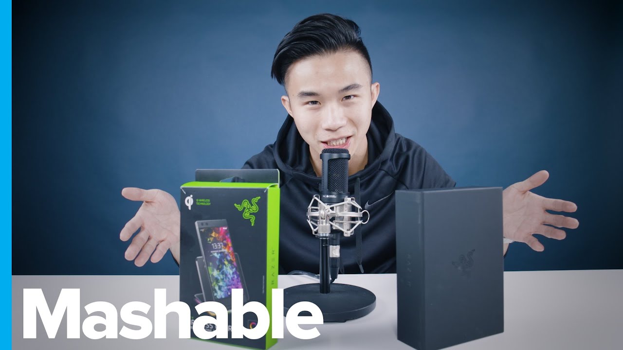 ASMR Unboxing the Razer Phone 2 and Wireless Charger