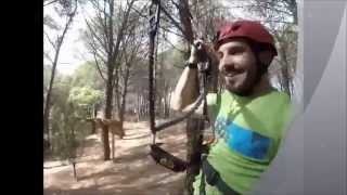 preview picture of video 'Monti Rossi Adventure Park (Parco Avventura Nicolosi - Etna)'