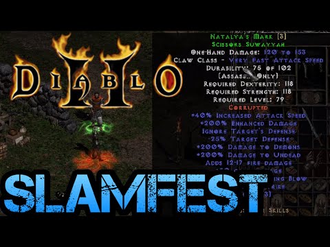 Path of Diablo | GODLY SLAMFEST plus GODLY ASSASSIN PROGRESSION
