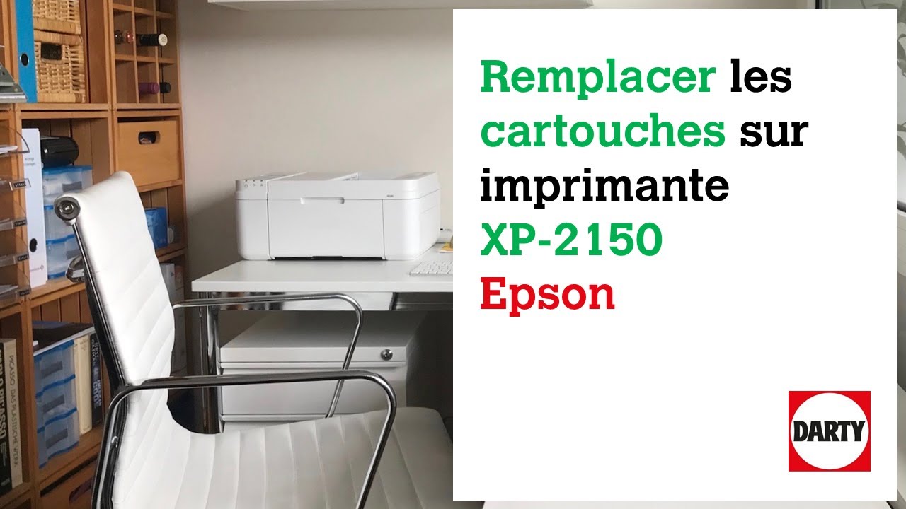 Remplacer les cartouches d'encre sur l'imprimante Epson XP-2150