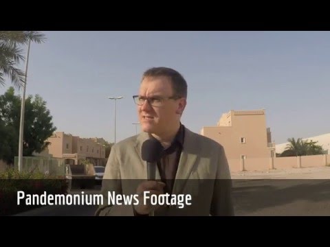 'Pandemonium' news footage