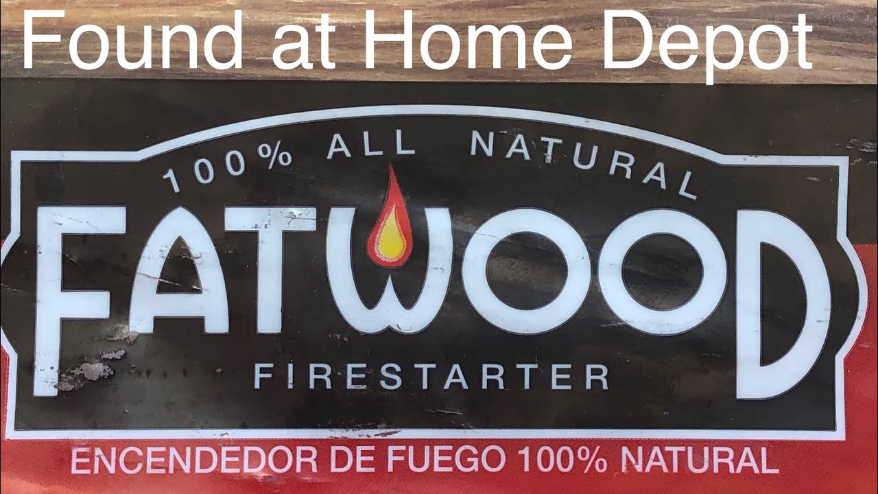 Fatwood found at Home Depot (#100)